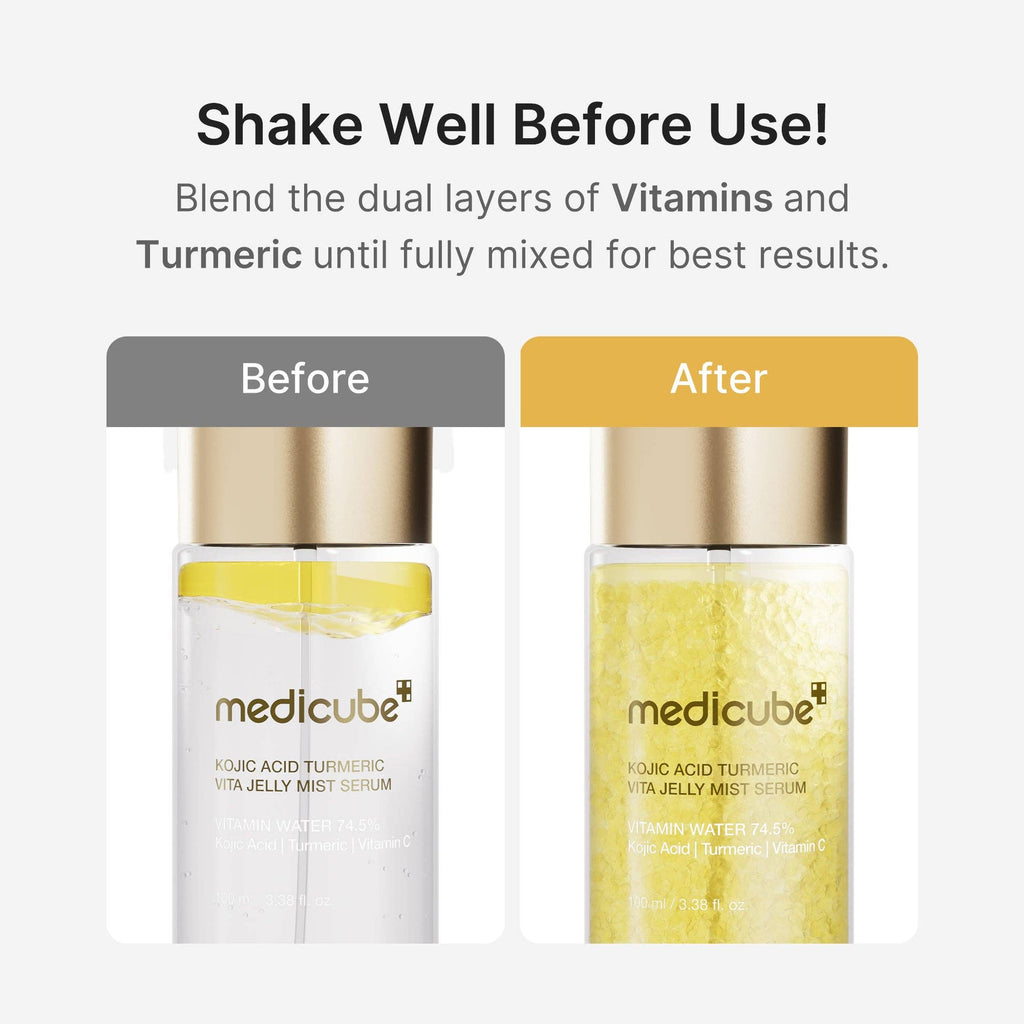 [Medicube] Kojic Acid Turmeric Vitamin Gold Jelly Mist Serum