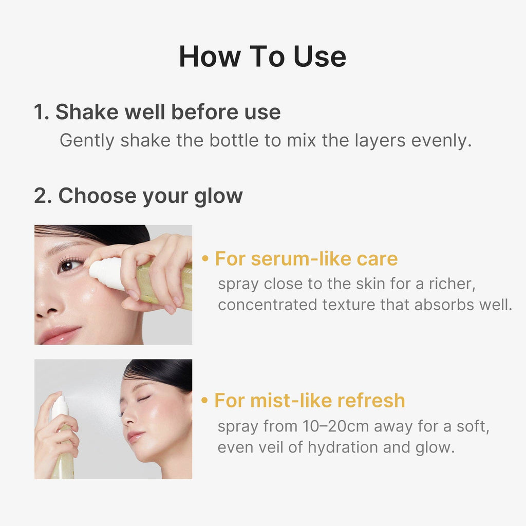 [Medicube] Kojic Acid Turmeric Vitamin Gold Jelly Mist Serum