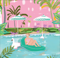 MAXINE-MAHJONG MAT Rebecca Illustrated