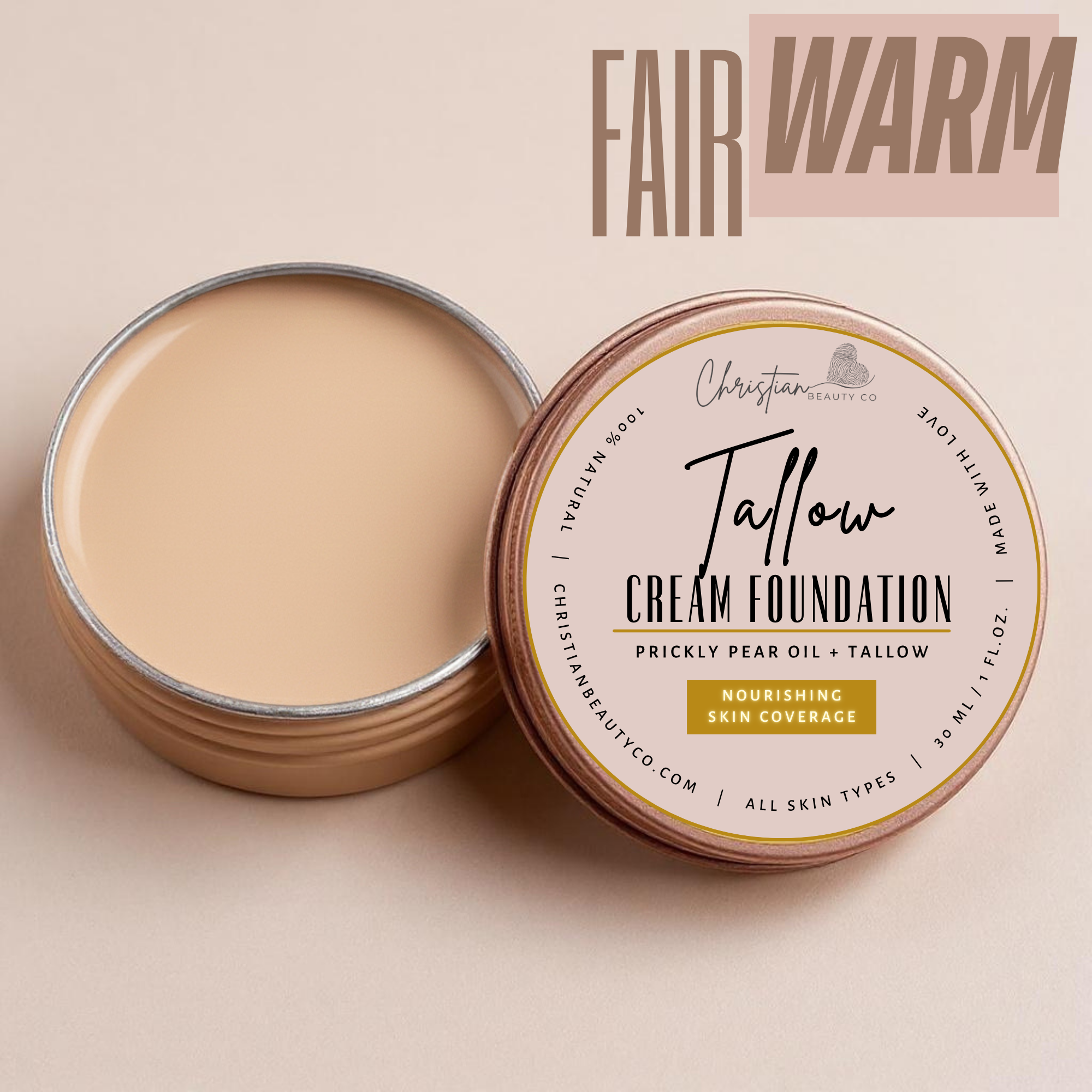Creamy Dreamy Tallow Foundation