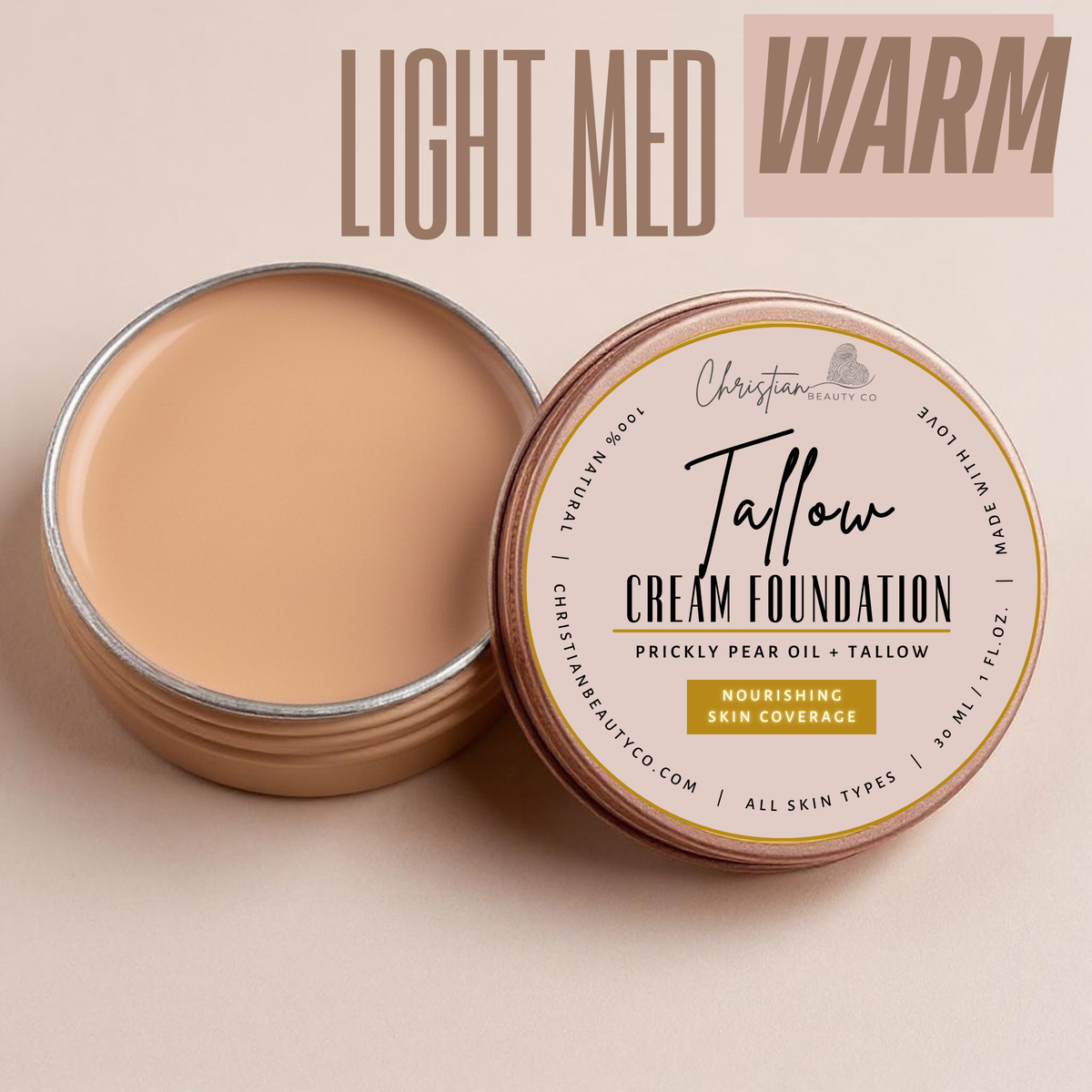 Creamy Dreamy Tallow Foundation