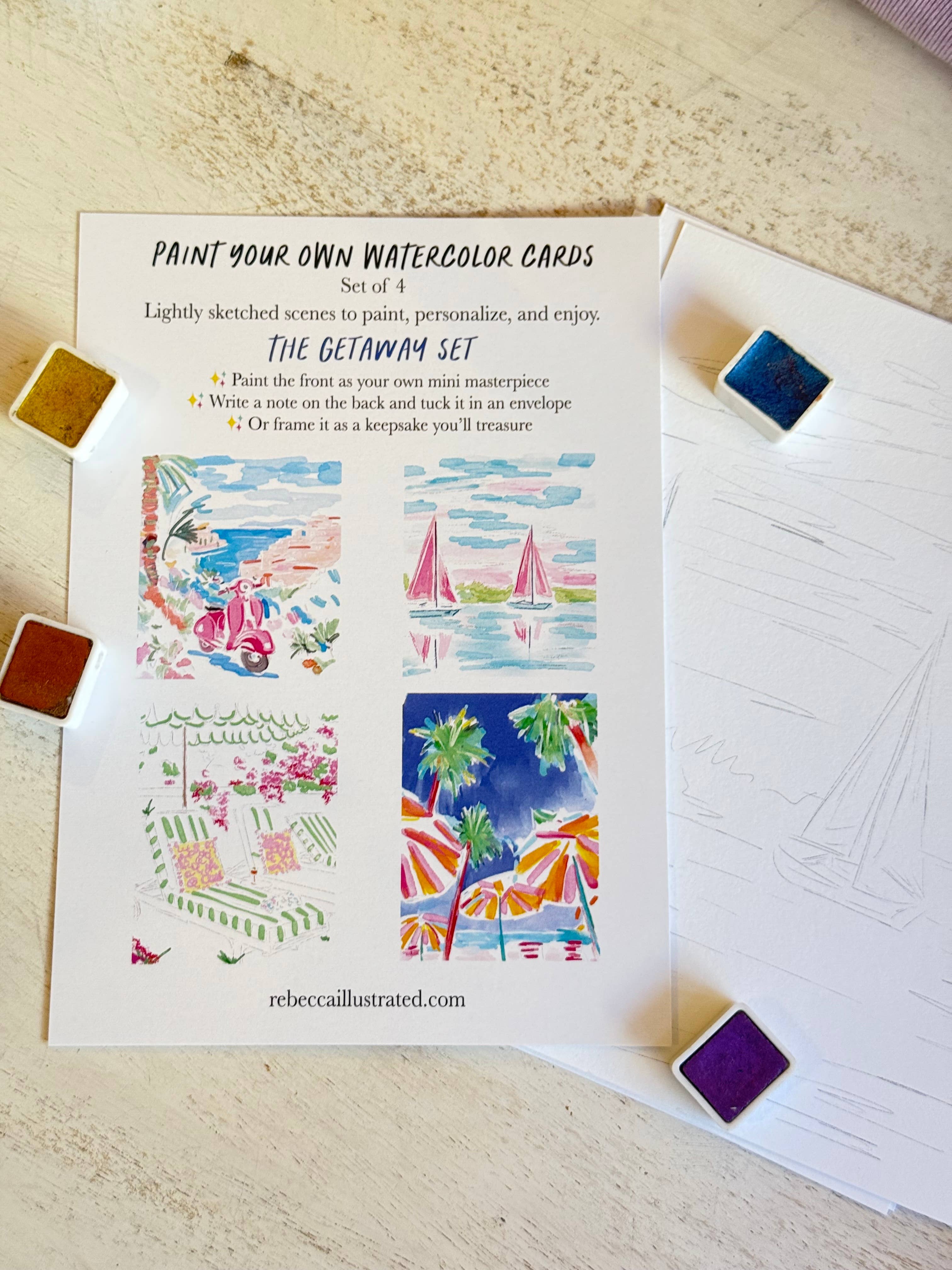 PAINT YOUR OWN:The Getaway Series