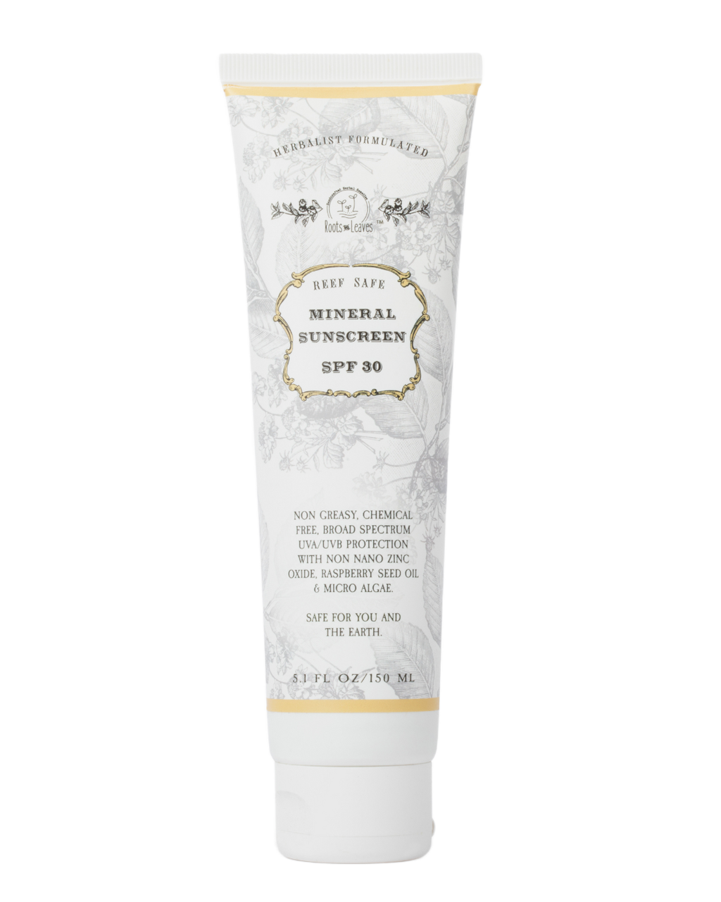 Reef Safe Vegan Mineral Face and Body Sunscreen