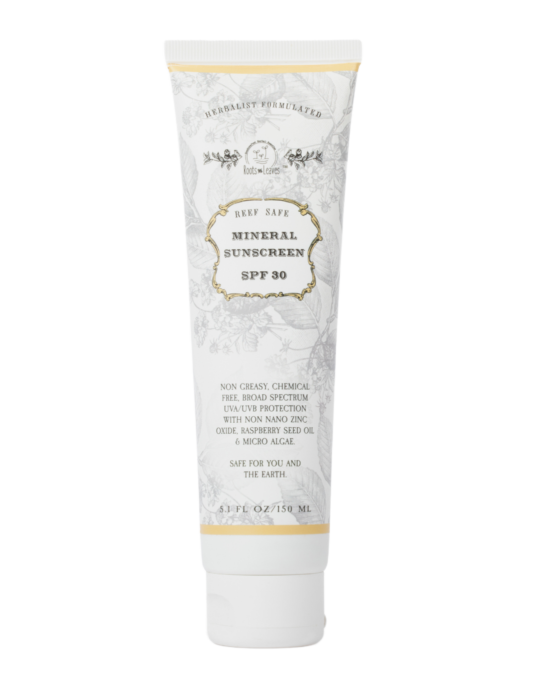 Reef Safe Vegan Mineral Face and Body Sunscreen