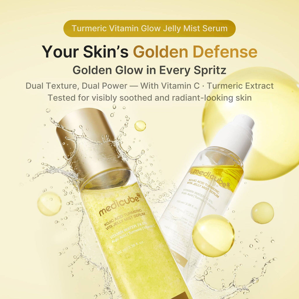 [Medicube] Kojic Acid Turmeric Vitamin Gold Jelly Mist Serum
