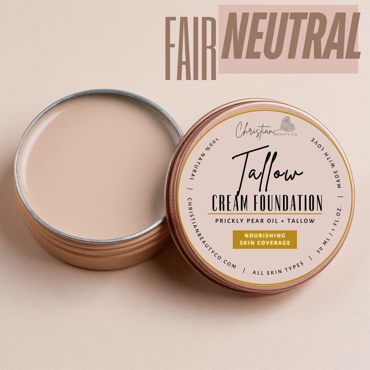 Creamy Dreamy Tallow Foundation