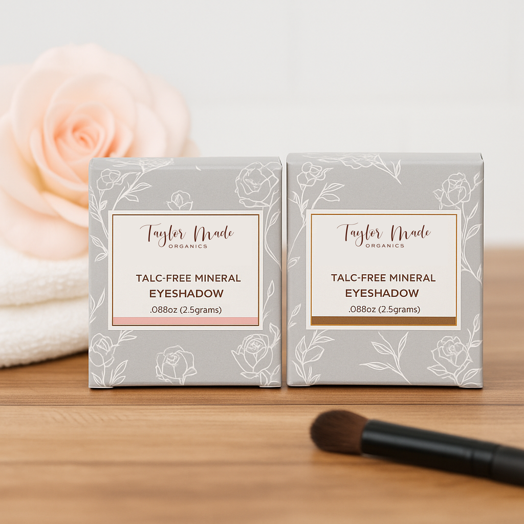 Pressed Mineral Eyeshadow – Talc-Free, Vegan, Refillable
