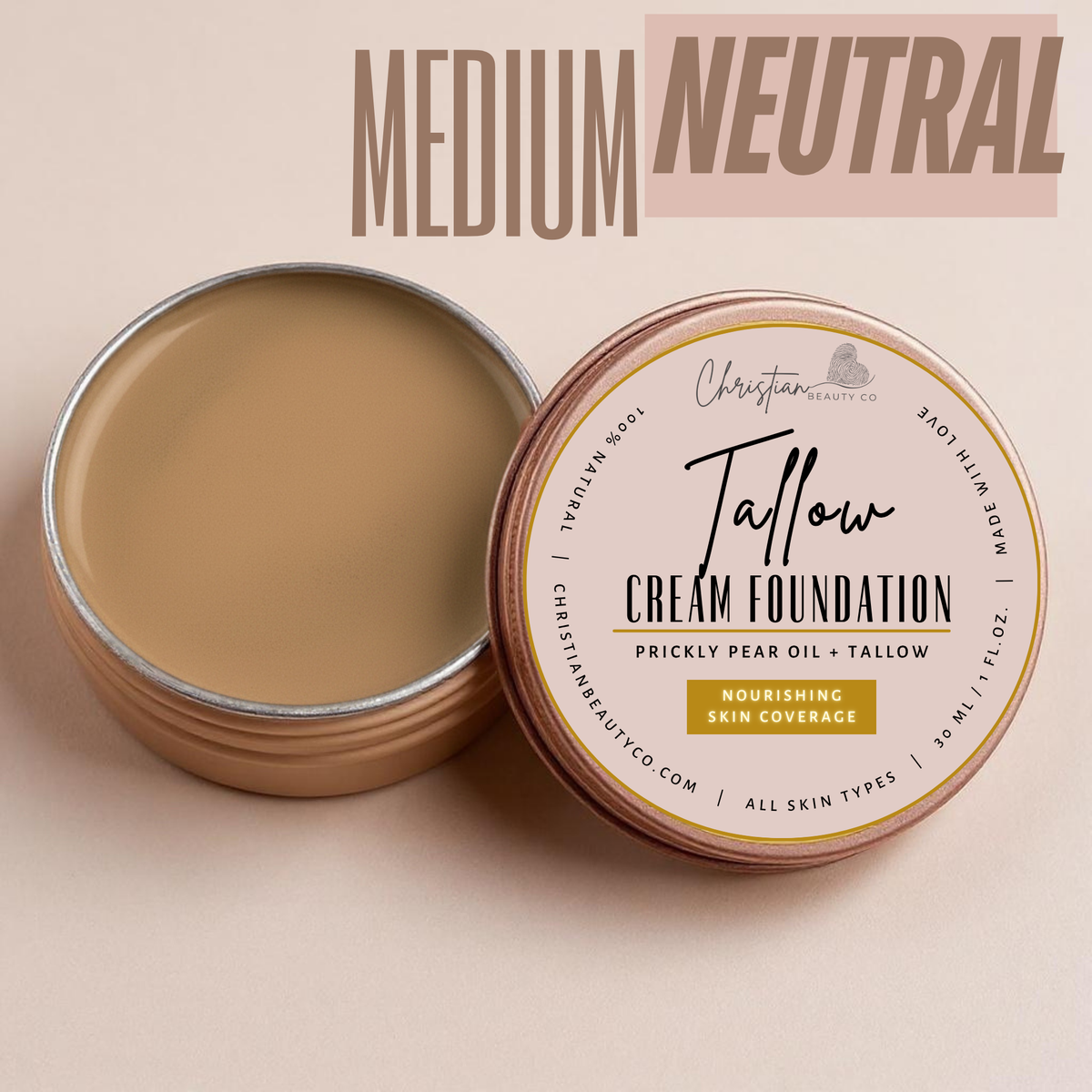 Creamy Dreamy Tallow Foundation