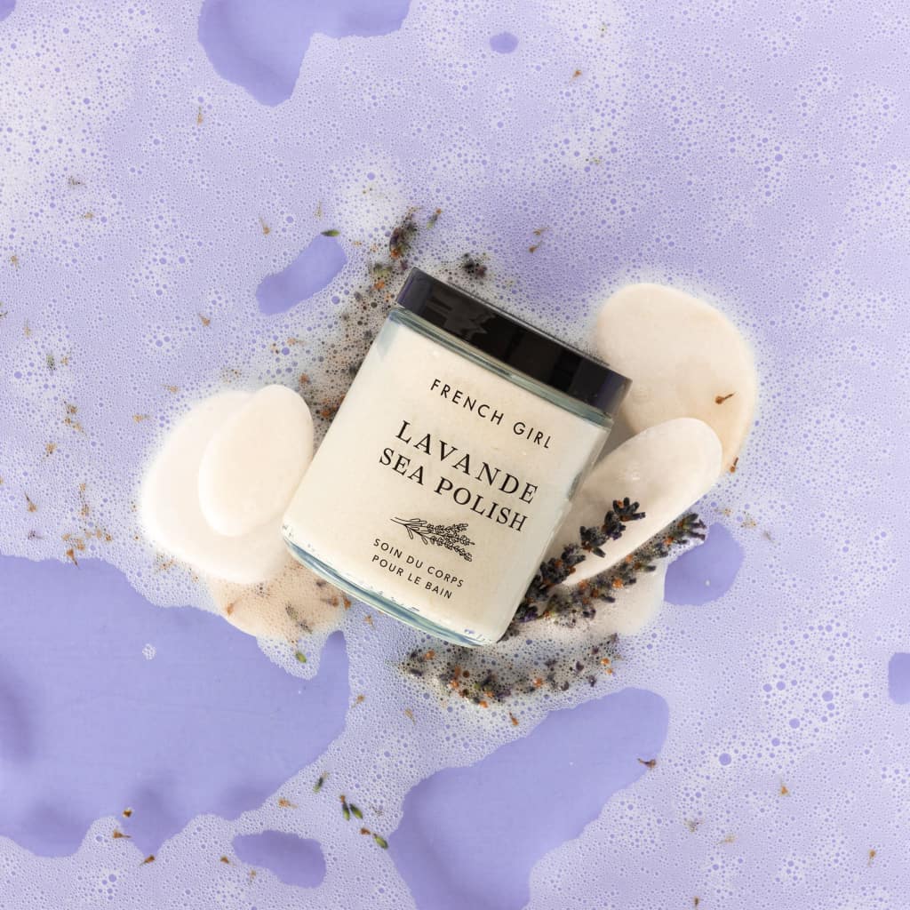 Organic Lavender Dead Sea Salt Hydrating Body Scrub