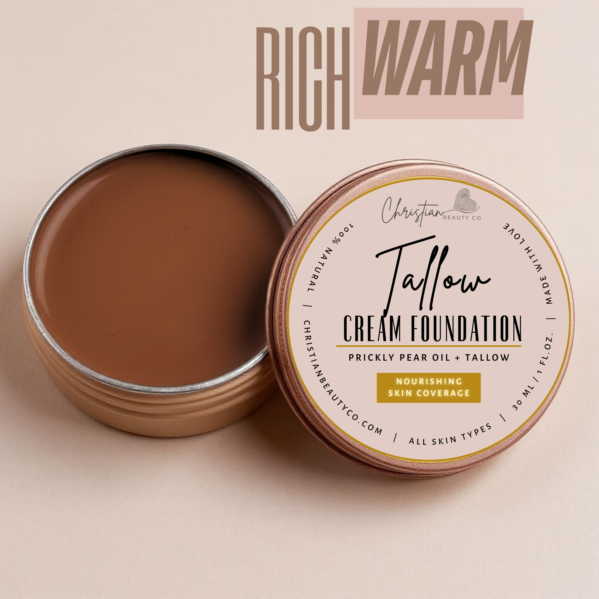 Creamy Dreamy Tallow Foundation