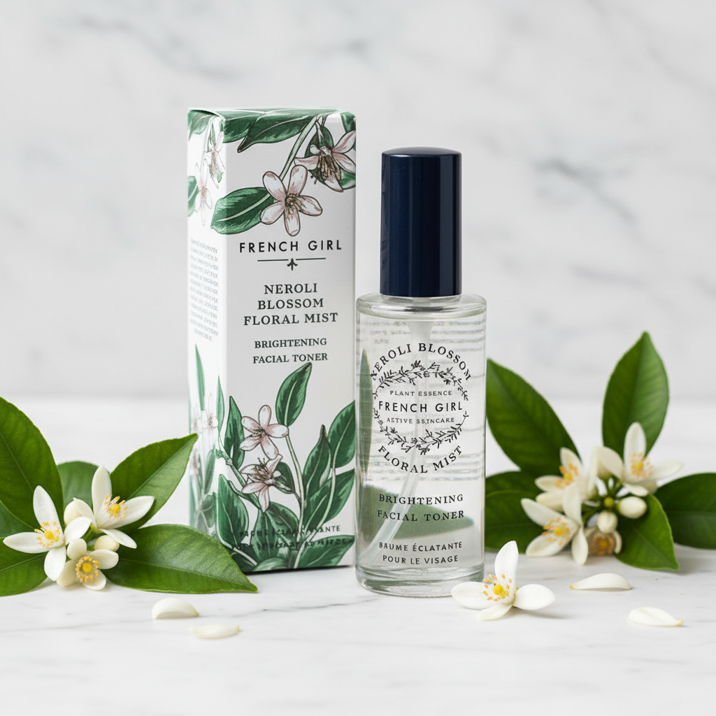 Organic Neroli Blossom Floral Face Mist & Toner