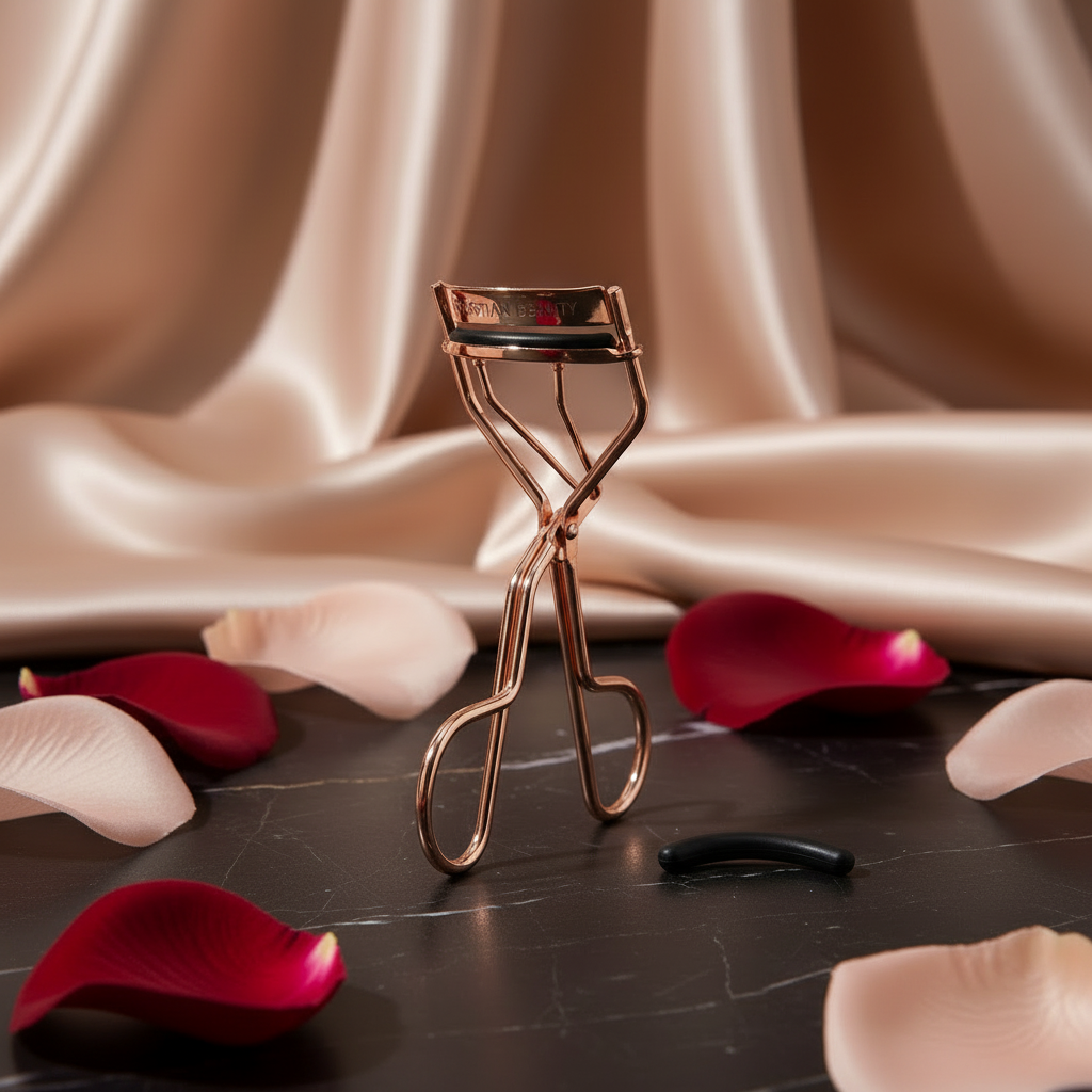 Rose Gold Eyelash Curler - Different Angle