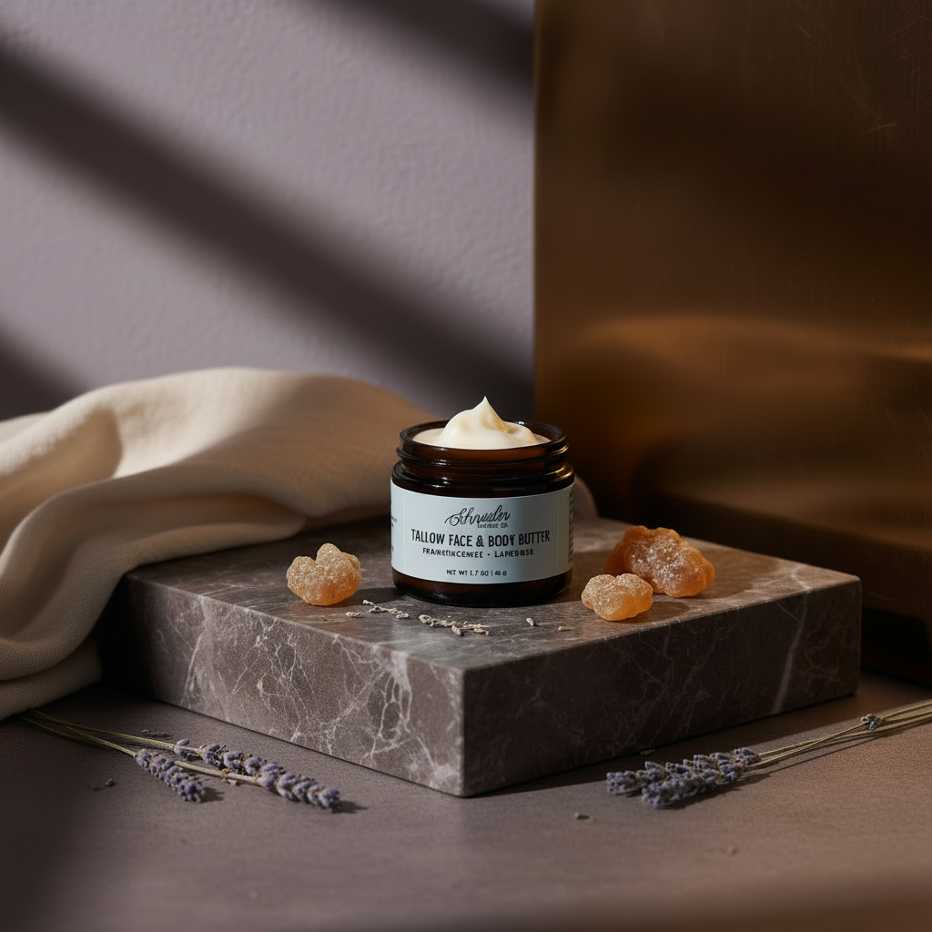 Tallow Face and Body Butter Frankincense and Lavender