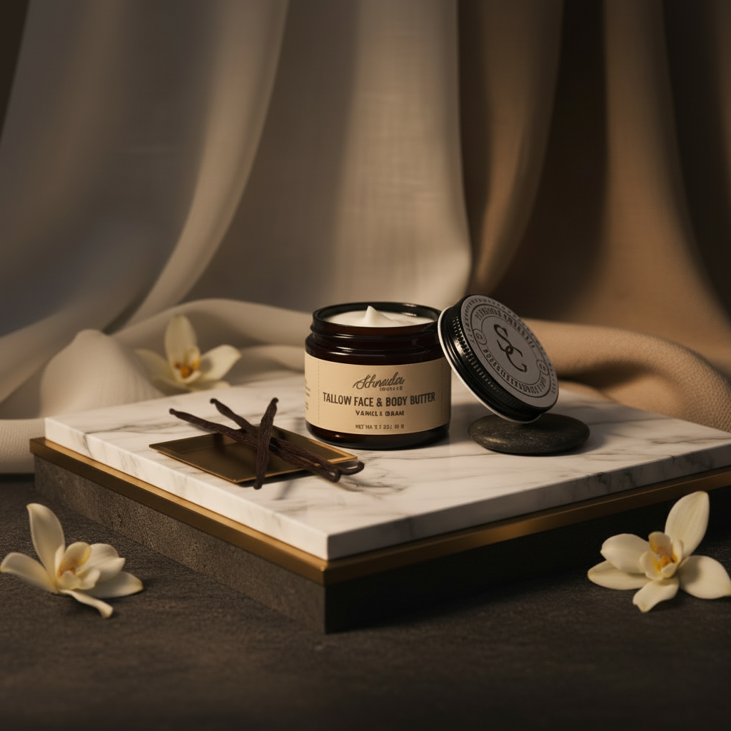 Tallow Face and Body Butter Vanilla Bean