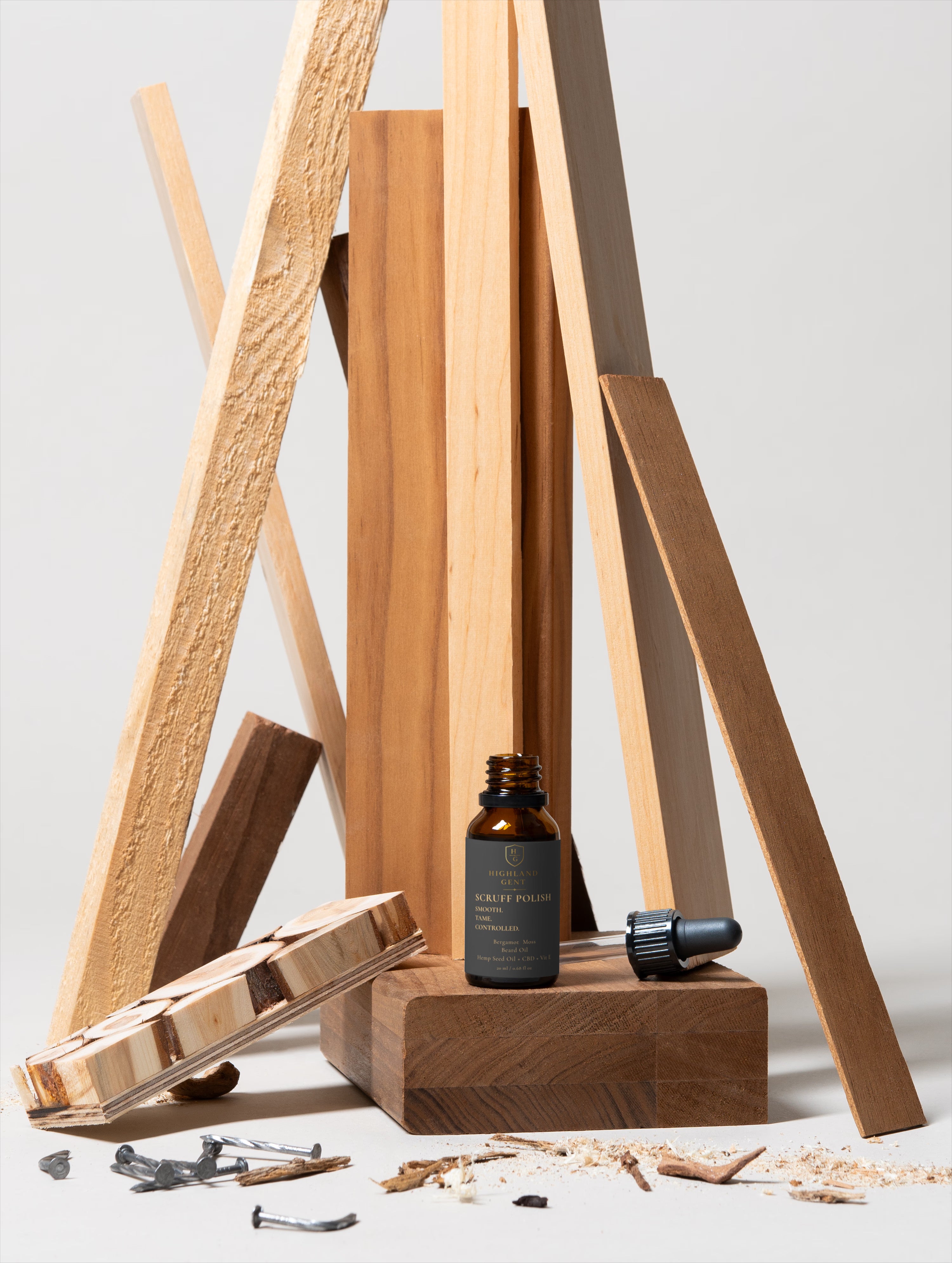Scruff Polish Softening Beard Oil
