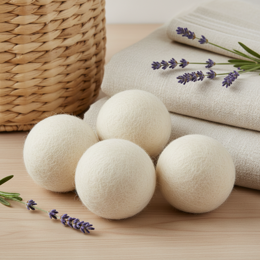 Wool scented dryer balls New Zealand Wool