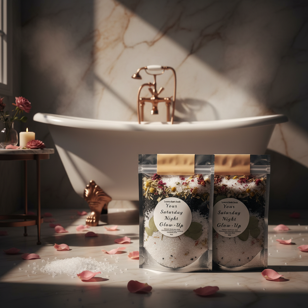 Your Saturday Night Glow-Up Ritual Luxury Bath Soak